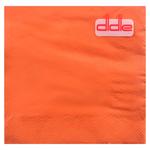 Didie Orange 2-layer Napkins 33x33cm 20pcs