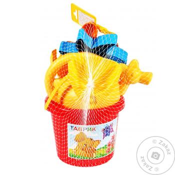 Tavrik Toy Set For Sand With Funnel 6pc - buy, prices for Cosmos - photo 1