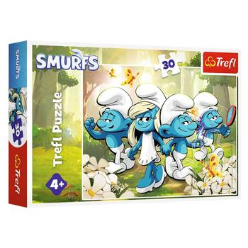 Пазл Trefl The Smurfs Пригоди смурфиків 30 елементів