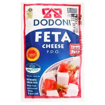 Dodoni Feta Cheese  43% 75g - buy, prices for Tavria V - photo 1