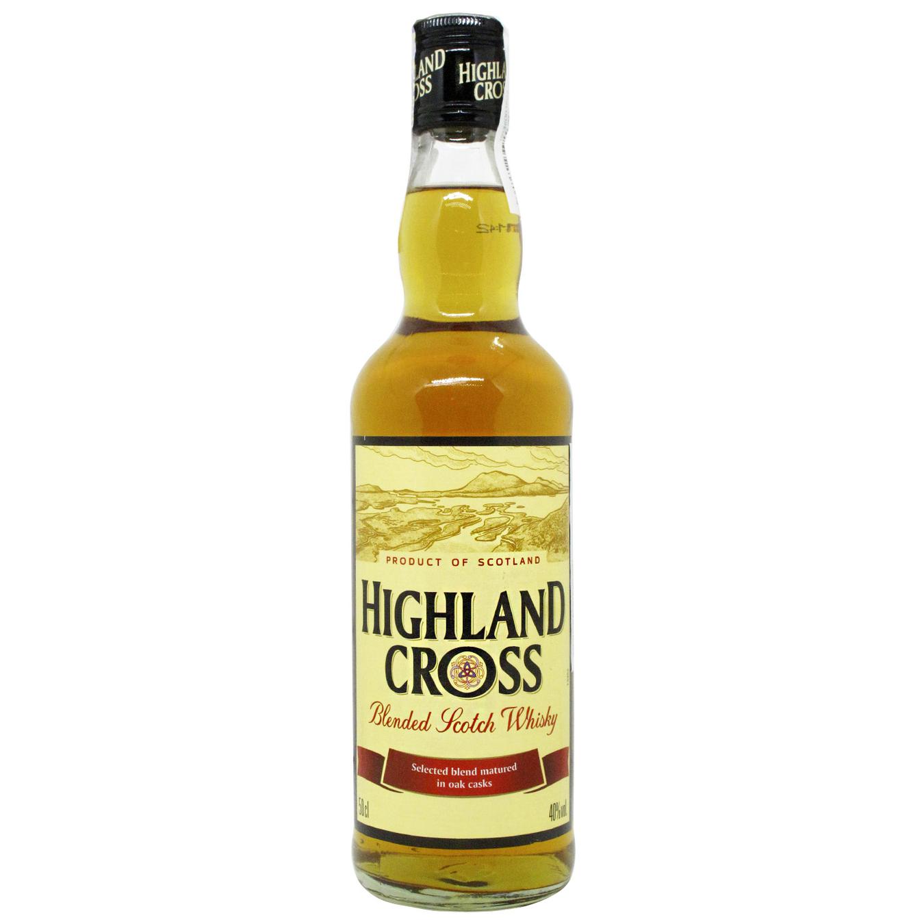 

Виски Highland Cross 40% 0,5л