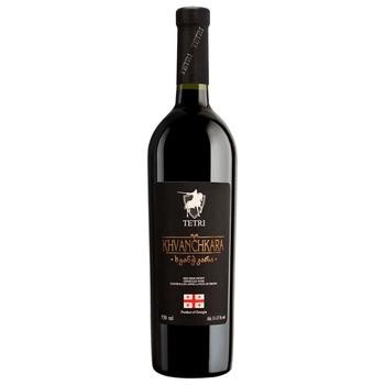 Tetri Khvanchkara Red Semi-sweet Wine 11-13% 0.75l - buy, prices for ULTRAMARKET - photo 1