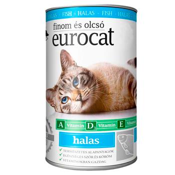 EuroCat Food for Cats with Fish 415g