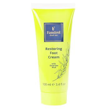 Famirel Restoring Foot Cream with Dead Sea Mud 100ml - buy, prices for NOVUS - photo 1