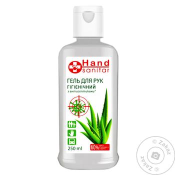 Hand Sanitar Hygienic Hand Gel 250ml - buy, prices for Tavria V - photo 1