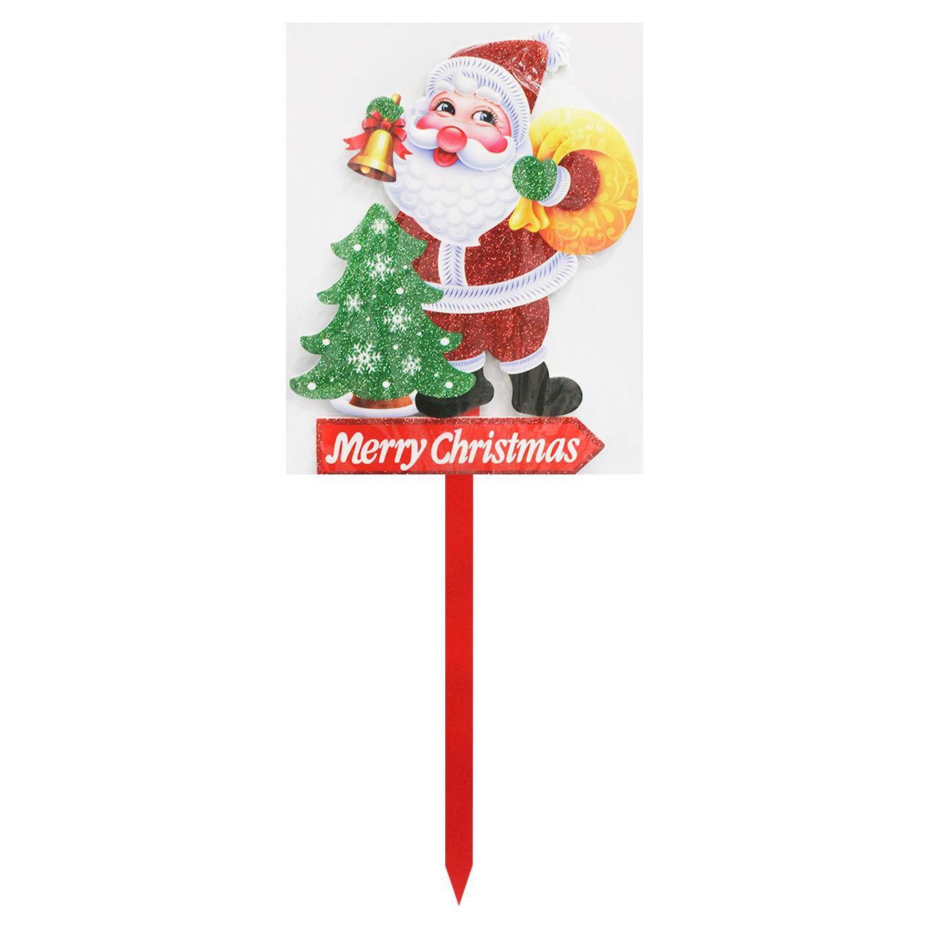 

Прикраса Табличка Merry Christmas 126PC-1 70х25см