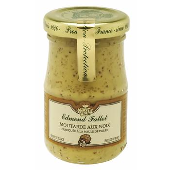 Edmond Fallot Dijon Mustard with Walnut 210g - buy, prices for - photo 1