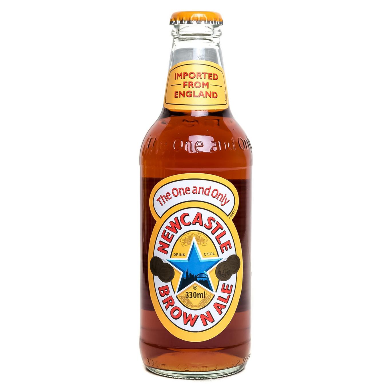 Пиво Newcastle Brown Ale тёмное 4,7% 0,33л - заказать лучшие с NOVUS