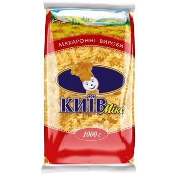 Макаронні вироби Київ Мікс Спіралі 1кг - купити, ціни на Восторг - фото 1