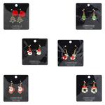 Сережки Koopman новогодние в ассортименте