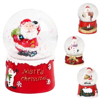 Koopman Snow Globe 63mm in Assortment