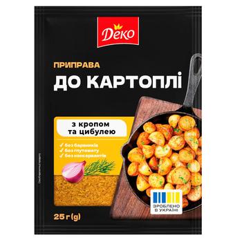 Deko Seasoning for Potatoes 25g - buy, prices for NOVUS - photo 1