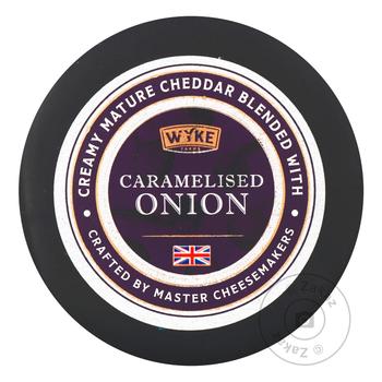 Wyke Farms With Caramelized Onion Cheddar Cheese 48% 100g - buy, prices for - photo 1