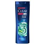 Шампунь-гель для душа Clear Свежесть с ментолом 3в1 360мл