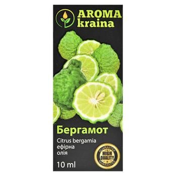 Олія ефірна Aroma kraina Бергамот 10мл