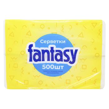 Салфетки столовые Fantasy 500шт - купить, цены на За Раз - фото 1