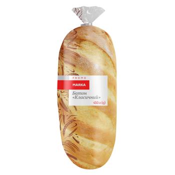 Marka Promo Classic Long Loaf 450g - buy, prices for NOVUS - photo 1