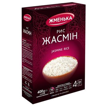 Рис Жменька жасмін довгозернистий шліфований в пакетиках 400г - купити, ціни на Auchan - фото 2