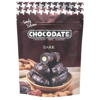 Цукерки Chocodate Ексклюзив Чорний шоколад 100г