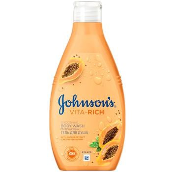 Johnson's Vita-Rich With Papaya Extract For Shower Gel 750ml - buy, prices for NOVUS - photo 1