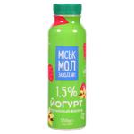 Йогурт Гормолзавод №1 Клубника-ваниль 1,5% 330г