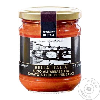 Bella Italia Arrabbiata Sauce 180g - buy, prices for Tavria V - photo 1