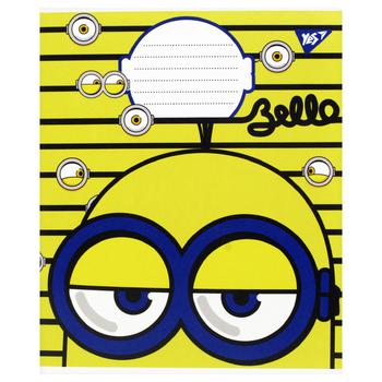 YES Miniontastic Checkered School Notebook A5 18 Sheets - buy, prices for - photo 1