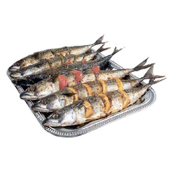 Chilled Mackrel Carcass with Lemon in Marinade - buy, prices for NOVUS - photo 1