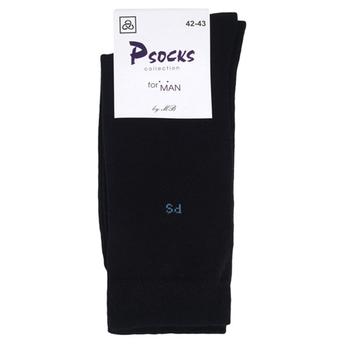 Шкарпетки Psocks Лого чоловічі чорні р.42-43 - купити, ціни на Ідеал - фото 1