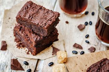 Bean and avocado brownies