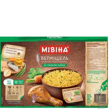 Mivina ready-to-cook with chicken vermicelli 60g - buy, prices for MegaMarket - photo 2
