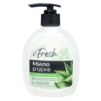 Мило рідке iFresh Aloe Vera з екстрактом алое 300мл - купити, ціни на Ідеал - фото 1