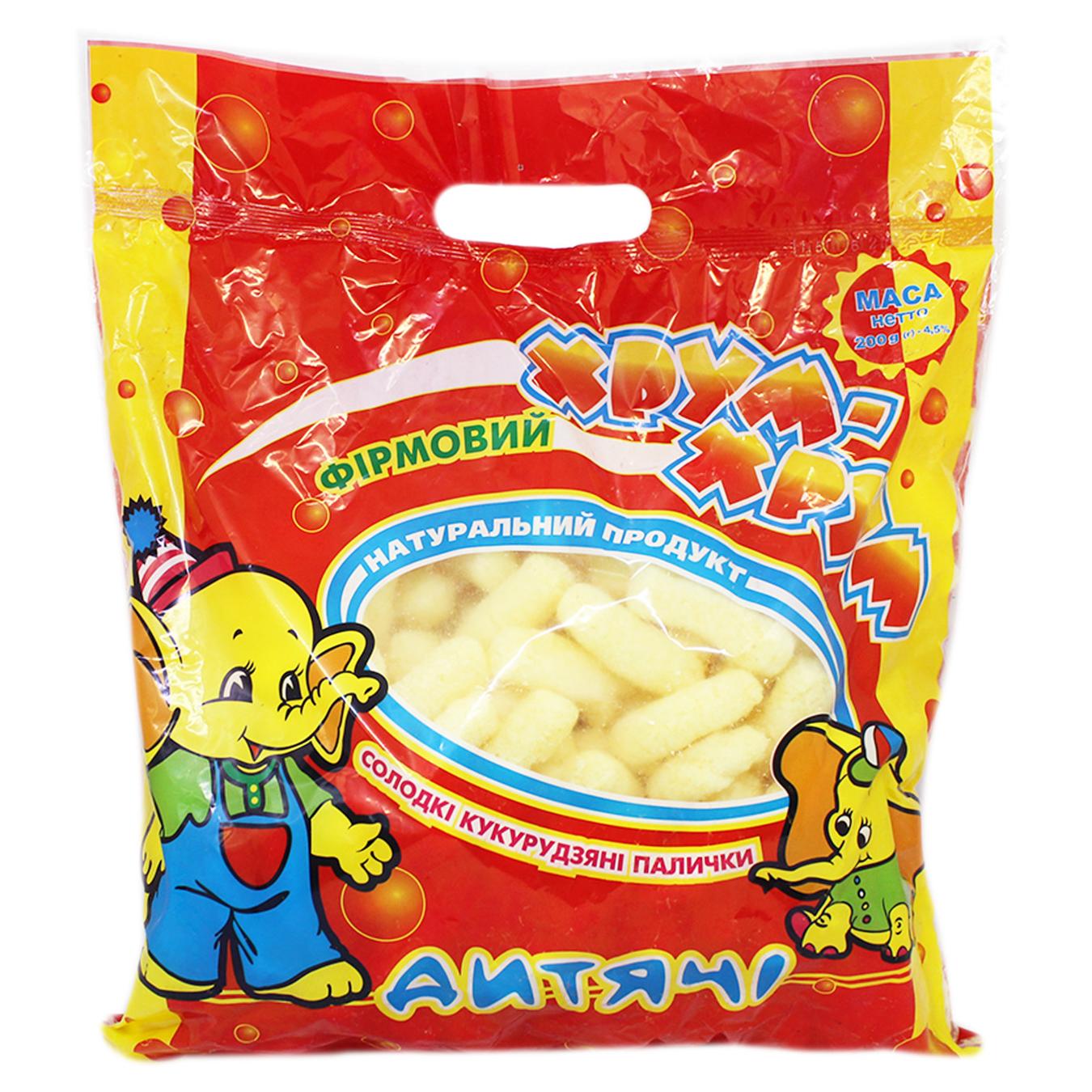 

Палочки кукурузные Хрум -Хрум Детские 200г
