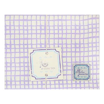 Provence Andre Tan Tablecloth purple cell 140x40cm - buy, prices for MegaMarket - photo 1