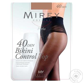 Колготы Mirey Bikini Control Top 40Den женские р.3 Glace