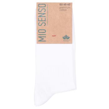 Mio Senso Relax 4 Men's Socks s.40-42 White - buy, prices for - photo 1