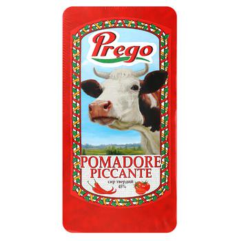 Prego Pomadore piccante cheese solid 45% - buy, prices for NOVUS - photo 1