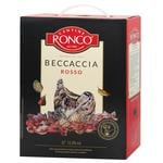 Cantine Ronco Beccaccia Rosso Red Dry Wine 11.5% 3l