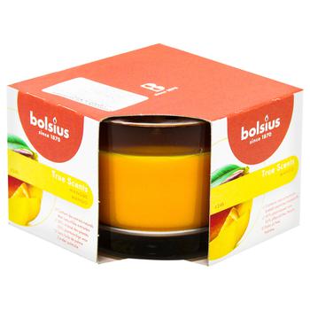 Bolsius Mango Aroma Candle in Glass 6.3x9cm - buy, prices for METRO - photo 1