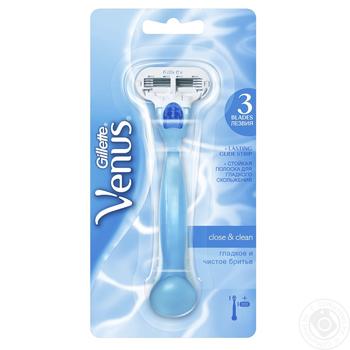 Бритва Gillette Venus с 1 сменным картриджем купить, цены на МегаМаркет - фото 1