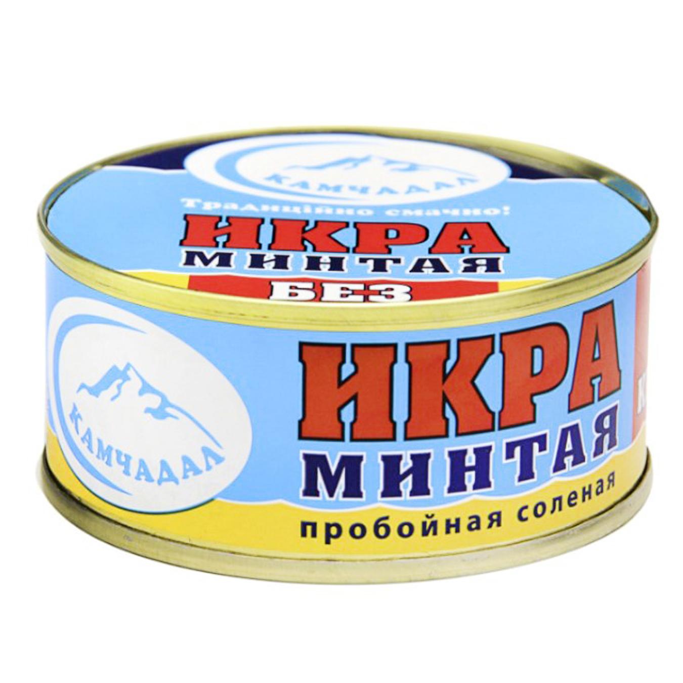 

Икра Минтая Камчадал пробойная соленая