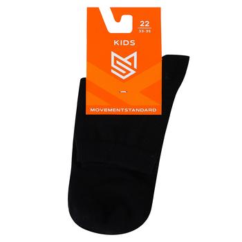 Шкарпетки Movement Standard M0401S дитячі р.22 чорний - купити, ціни на Ідеал - фото 1