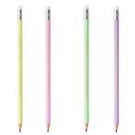 Карандаш BIC Evolution пастель с резинкой