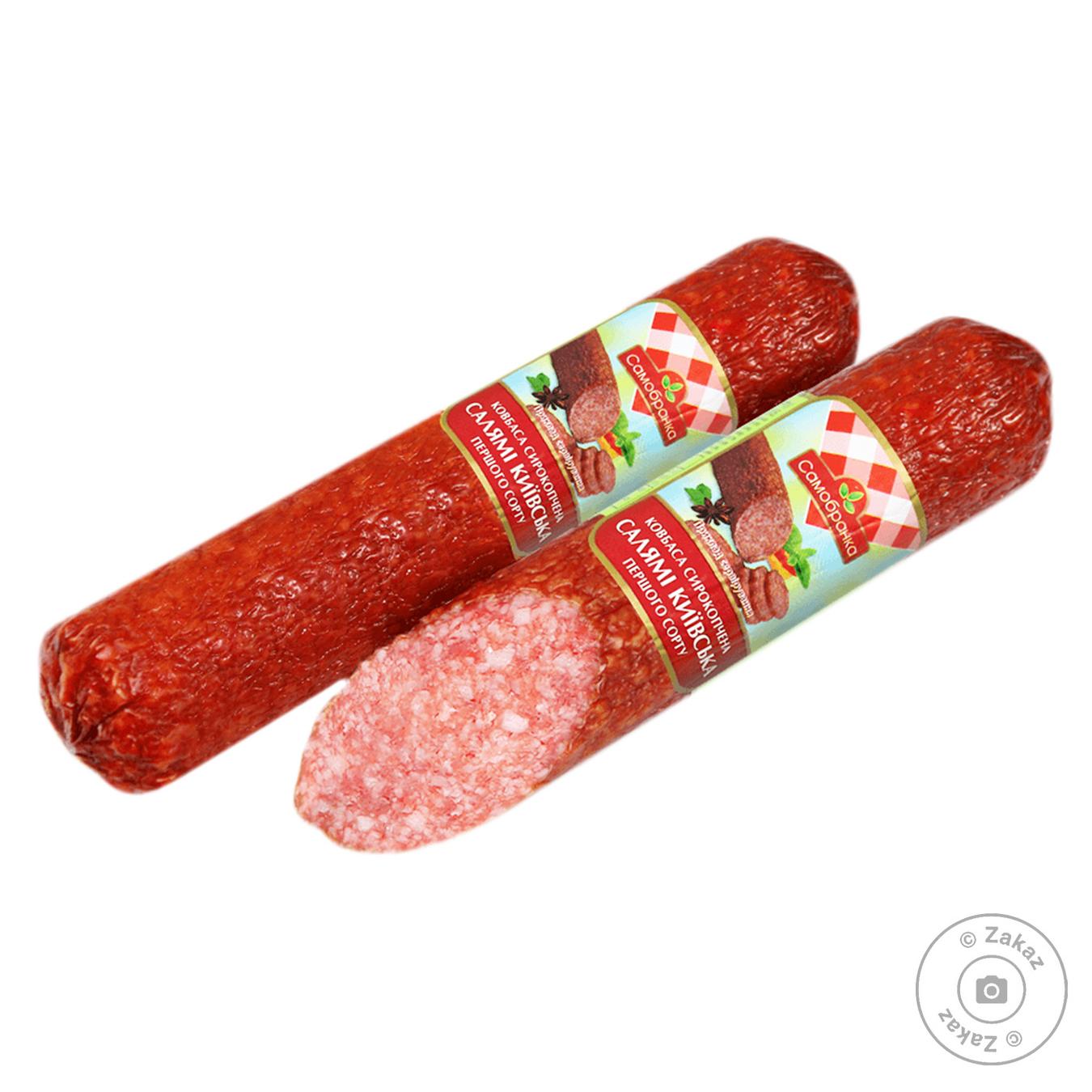 

Колбаса Юбилейный Салями Киевская сырокопченая первый сорт