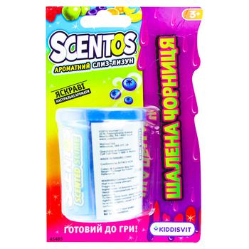 Scentos Crazy Blueberries Fragrant Slime 85g - buy, prices for COSMOS - photo 1