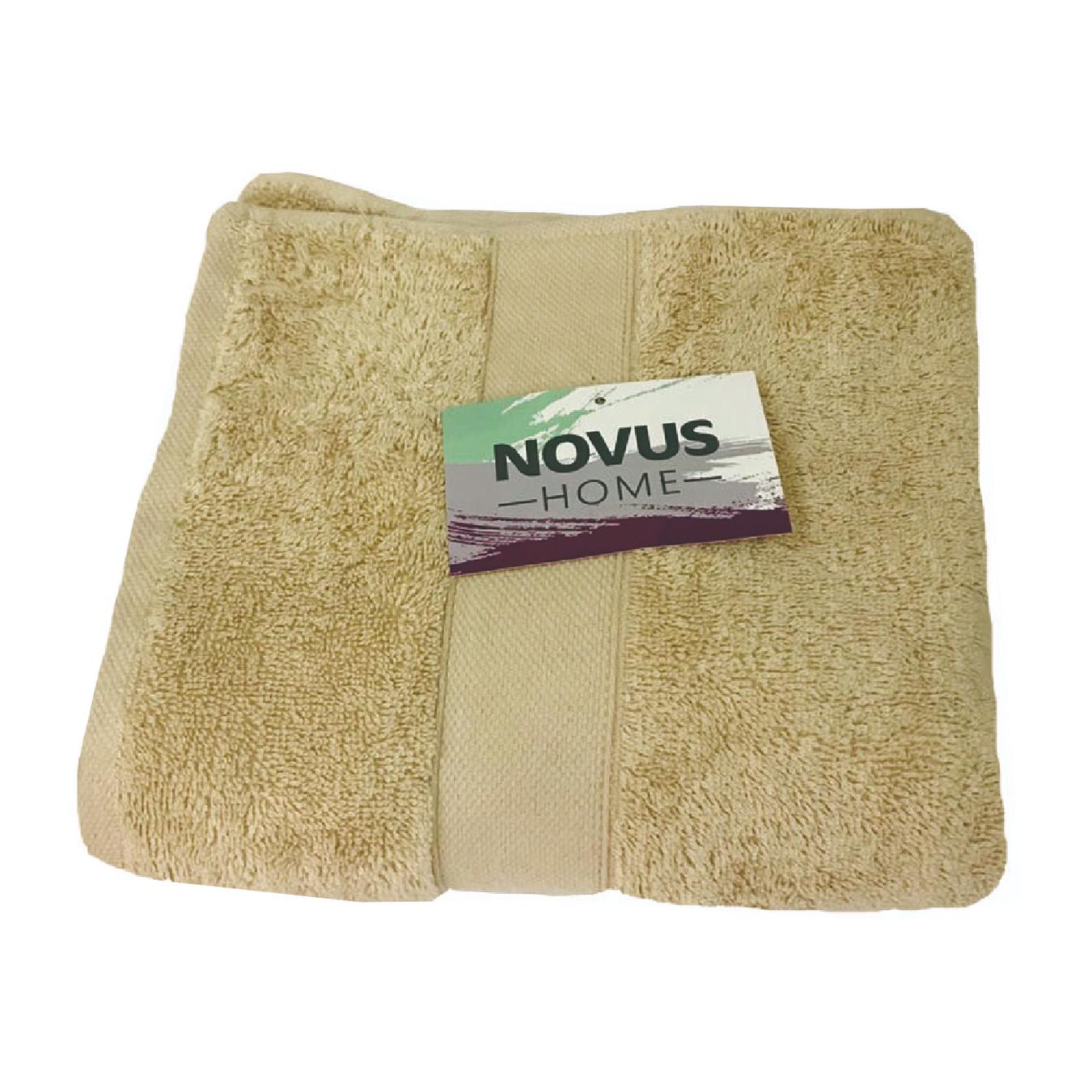 

Полотенце махровое Novus home бежевый 500г/м2 50x90см
