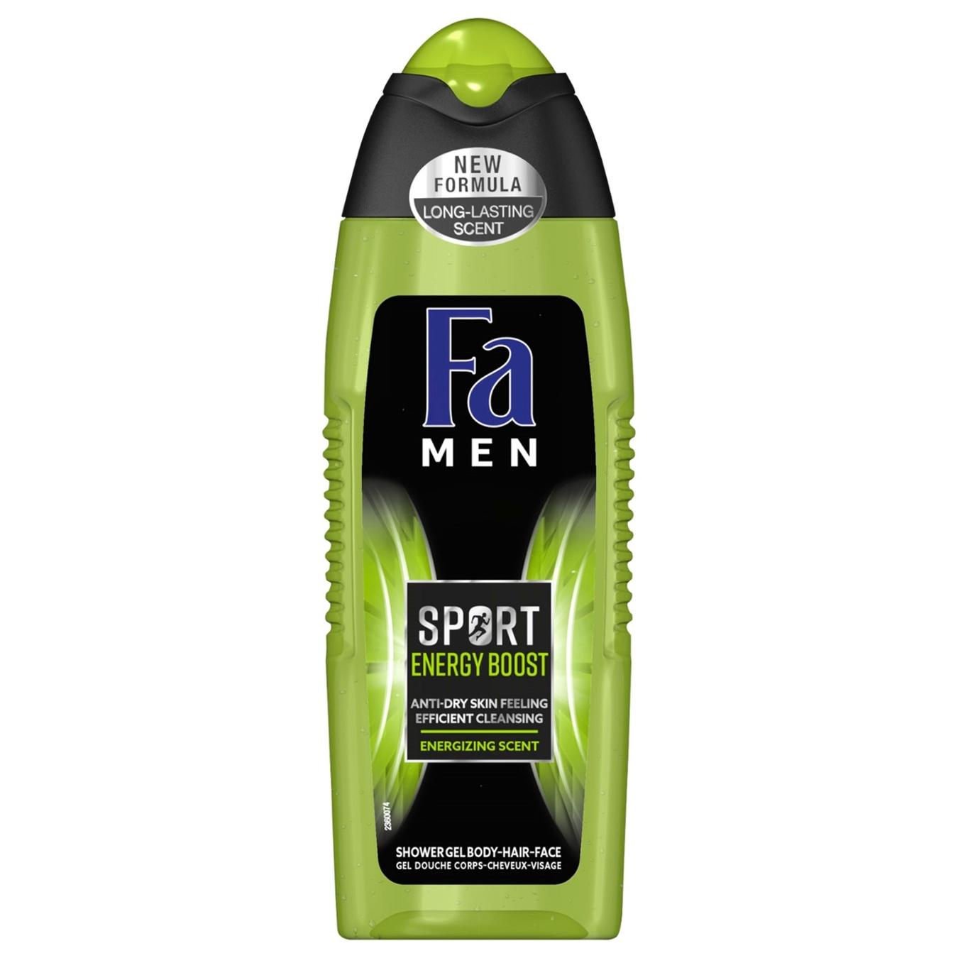 

Гель для душа Fa Men Sport Double Power-Power Boost для мужчин 250мл