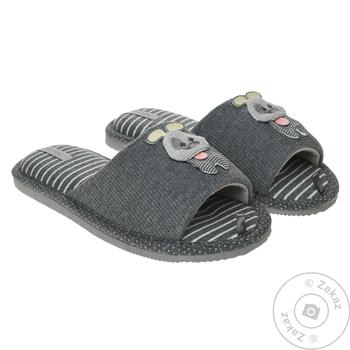 Twins HS-VL Gray Women Indoor Slippers size 36/37 - buy, prices for NOVUS - photo 1