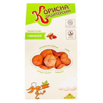 Печенье Корисна Кондитерська с миндалем 175г - купить, цены на - фото 2