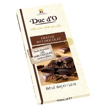 Шоколад Duc d'O темний 160г